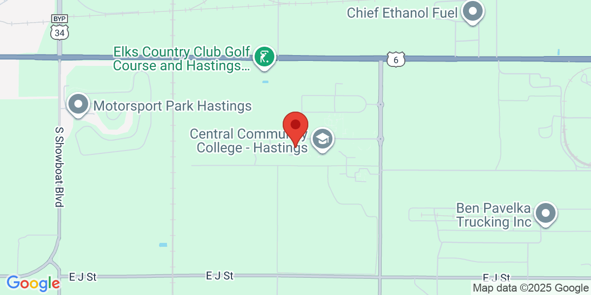 Map of Hastings